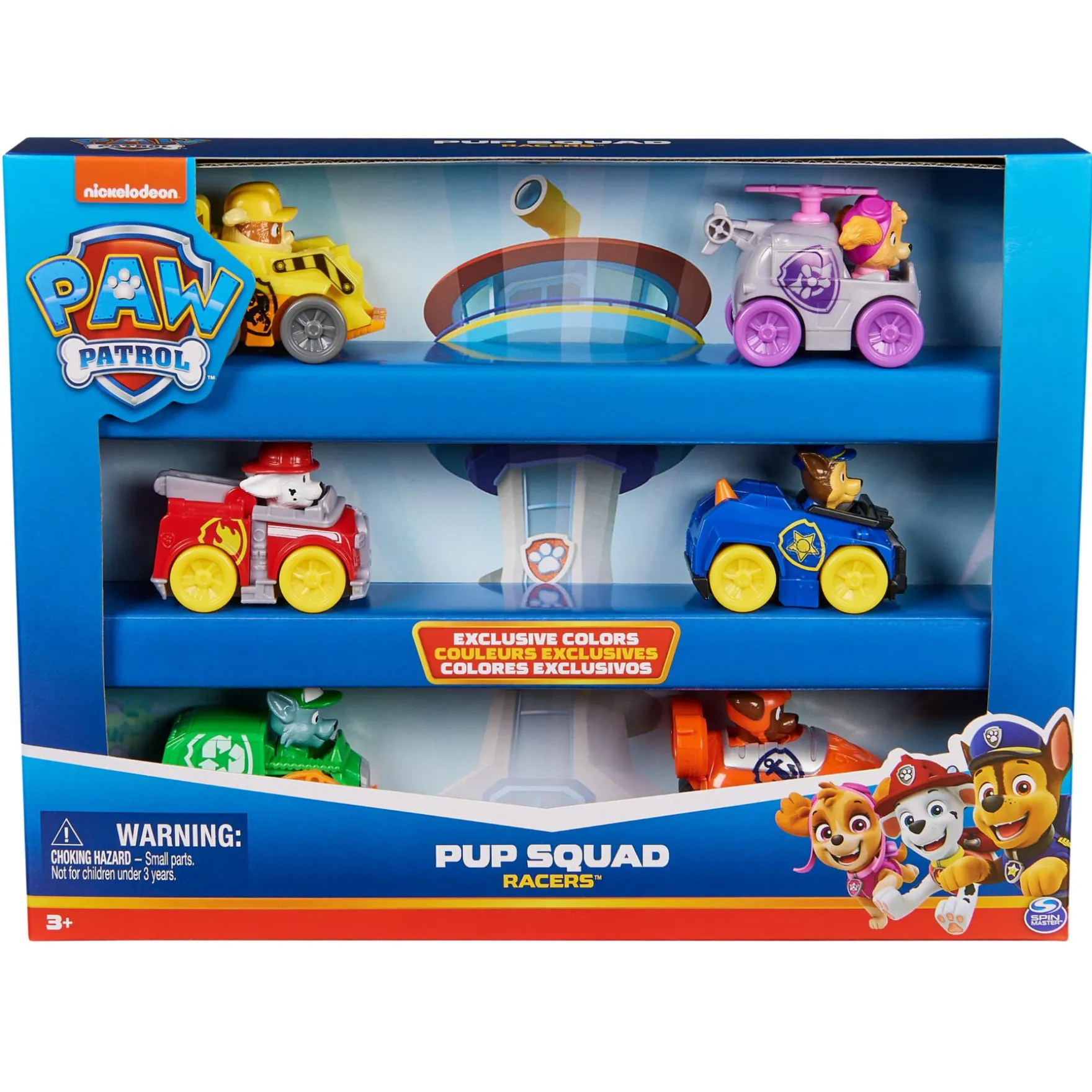 Paw Patrol Pup Squad Racers 6 Pack