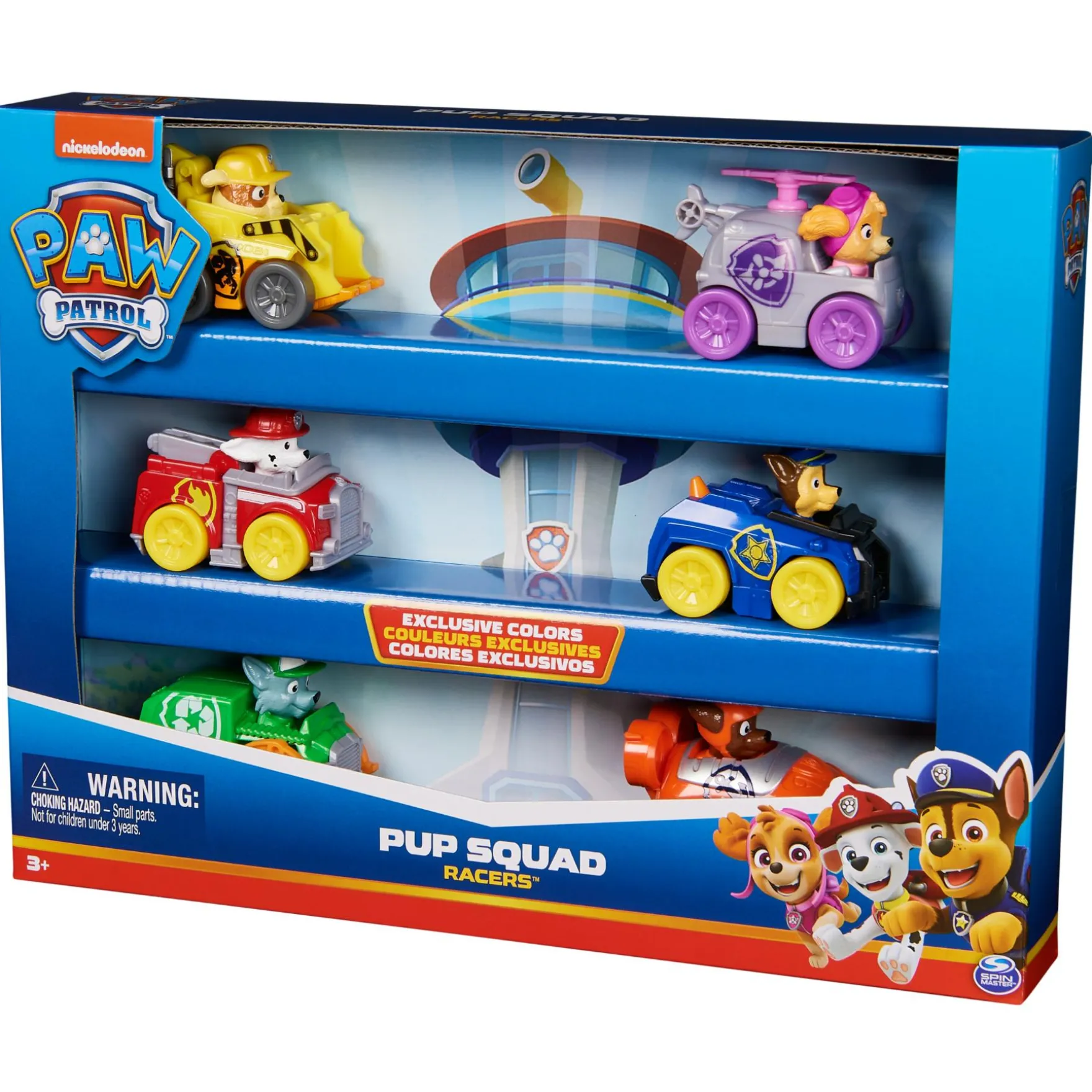 Paw Patrol Pup Squad Racers 6 Pack