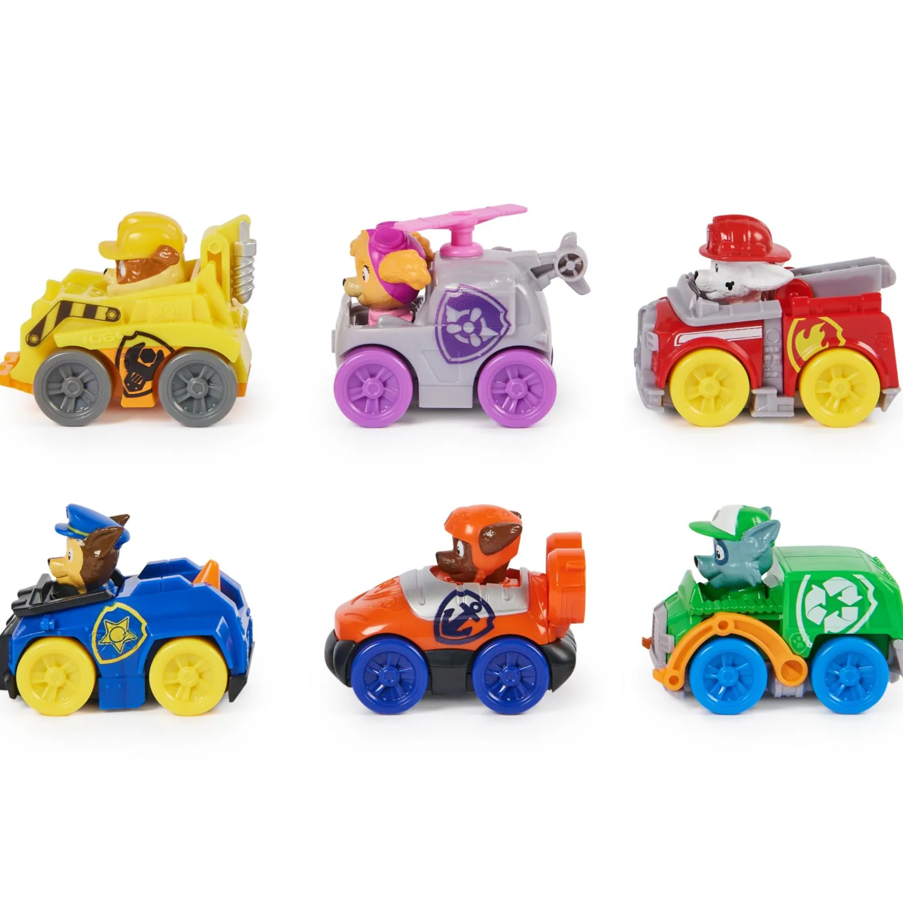 Paw Patrol Pup Squad Racers 6 Pack