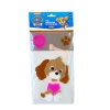Paw Patrol Raamstickers Gel 4 Assorti