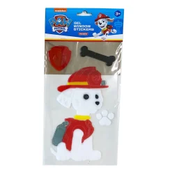 Paw Patrol Raamstickers Gel 4 Assorti
