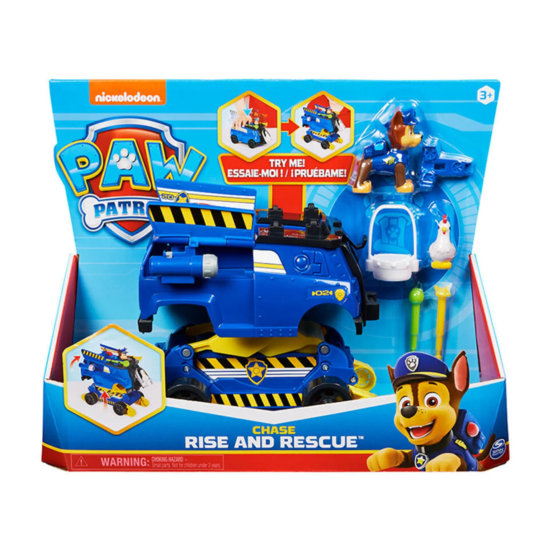 Paw Patrol Rise N Rescue Vehicle Assorti