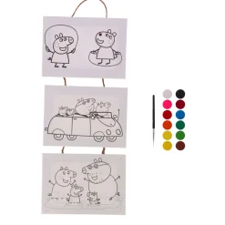 Peppa Pig Canvas Mini 3 Op Touw