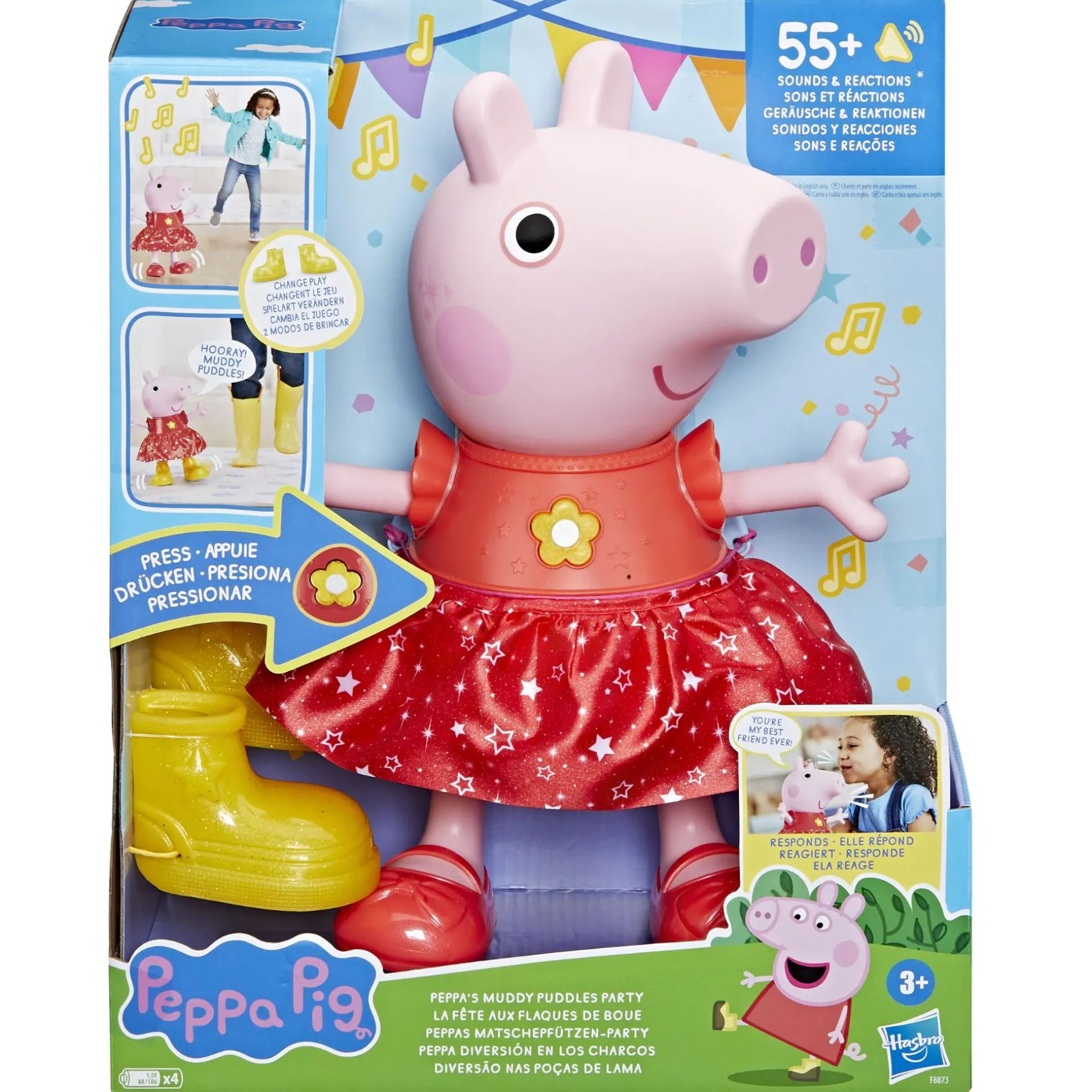 Peppa Pig 30cm interactief Figuur