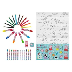 Peppa pig knutselbox 44 pcs