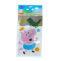 Peppa Pig Raamstickers Gel 2 Assorti
