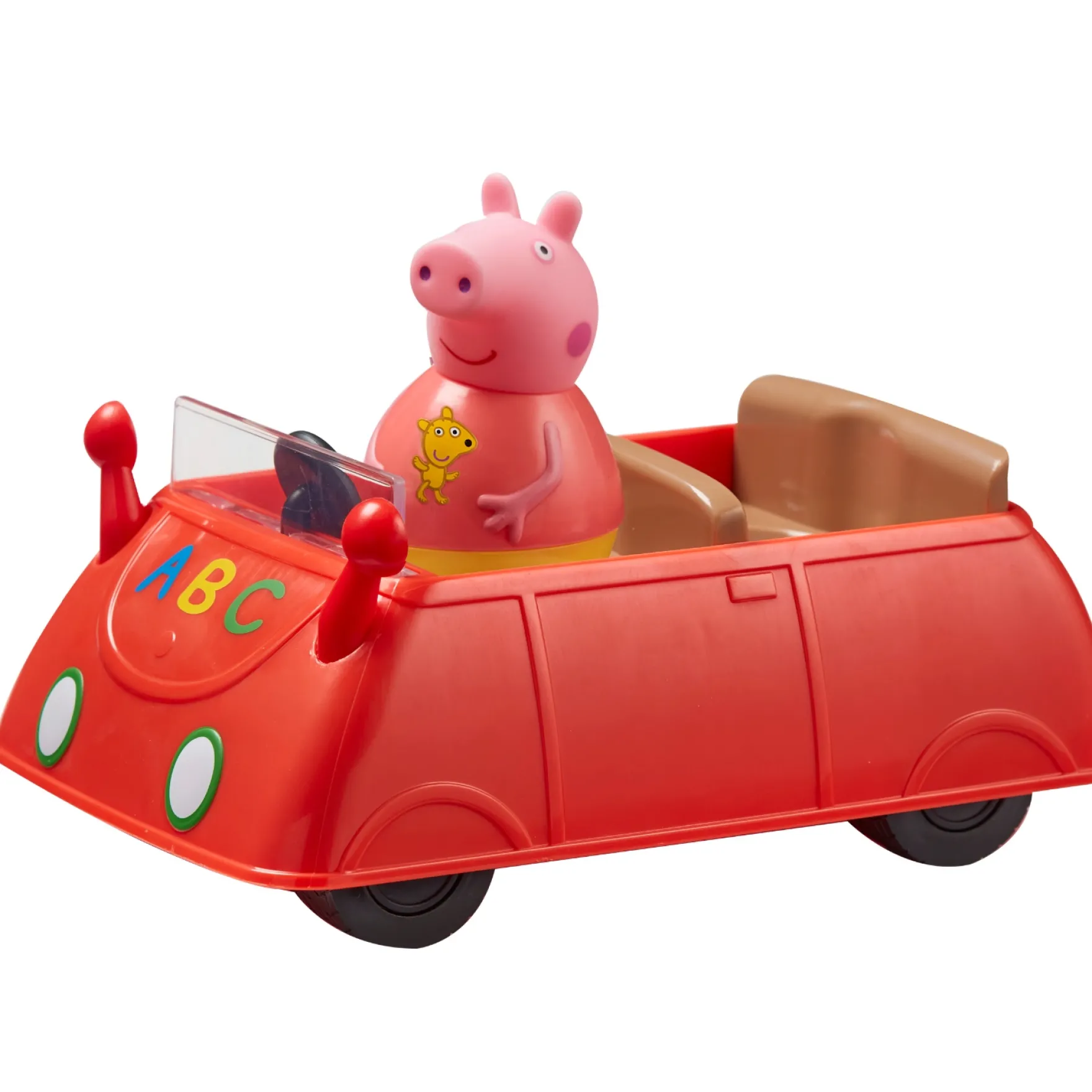 Peppa Weebles Push Along Wobbily Car