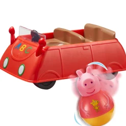 Peppa Weebles Push Along Wobbily Car