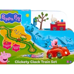 Peppa Whizz Around clickety clack trein set
