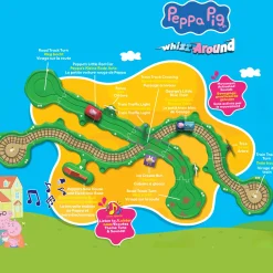 Peppa Whizz Around Peppa's runabout town set