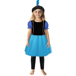 Pietenjurk Paars/Blauw 98-104