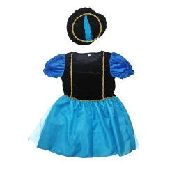 Pietenjurk Paars/Blauw 110-116 Cm