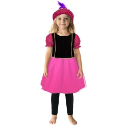 Pietenjurk Roze/Paars 110-116 Cm