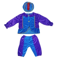 Pietenpak Paars/Blauw 98-104 Cm