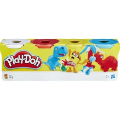 Play-Doh Klassieke Kleuren 4-Pack Assorti