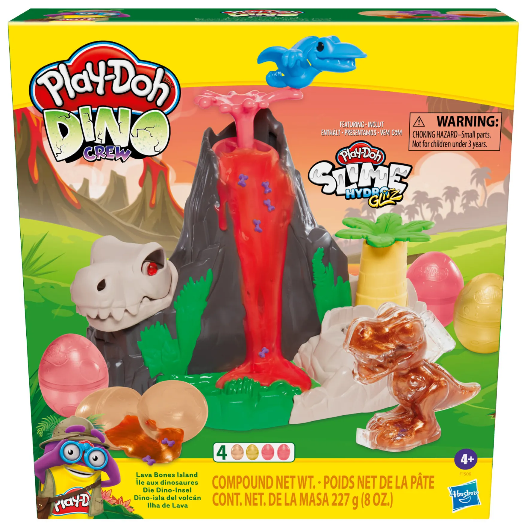 Play-Doh lava bones island (3)