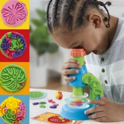 Playdoh licht en kijk microscope