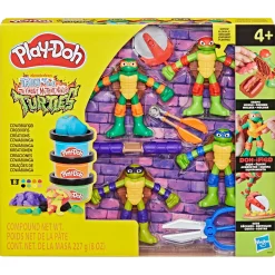 Play-Doh Teenage Mutant Ninja Turtles cowabunga creations
