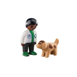 Playmobil 70407 123 Dierenarts Met Hond