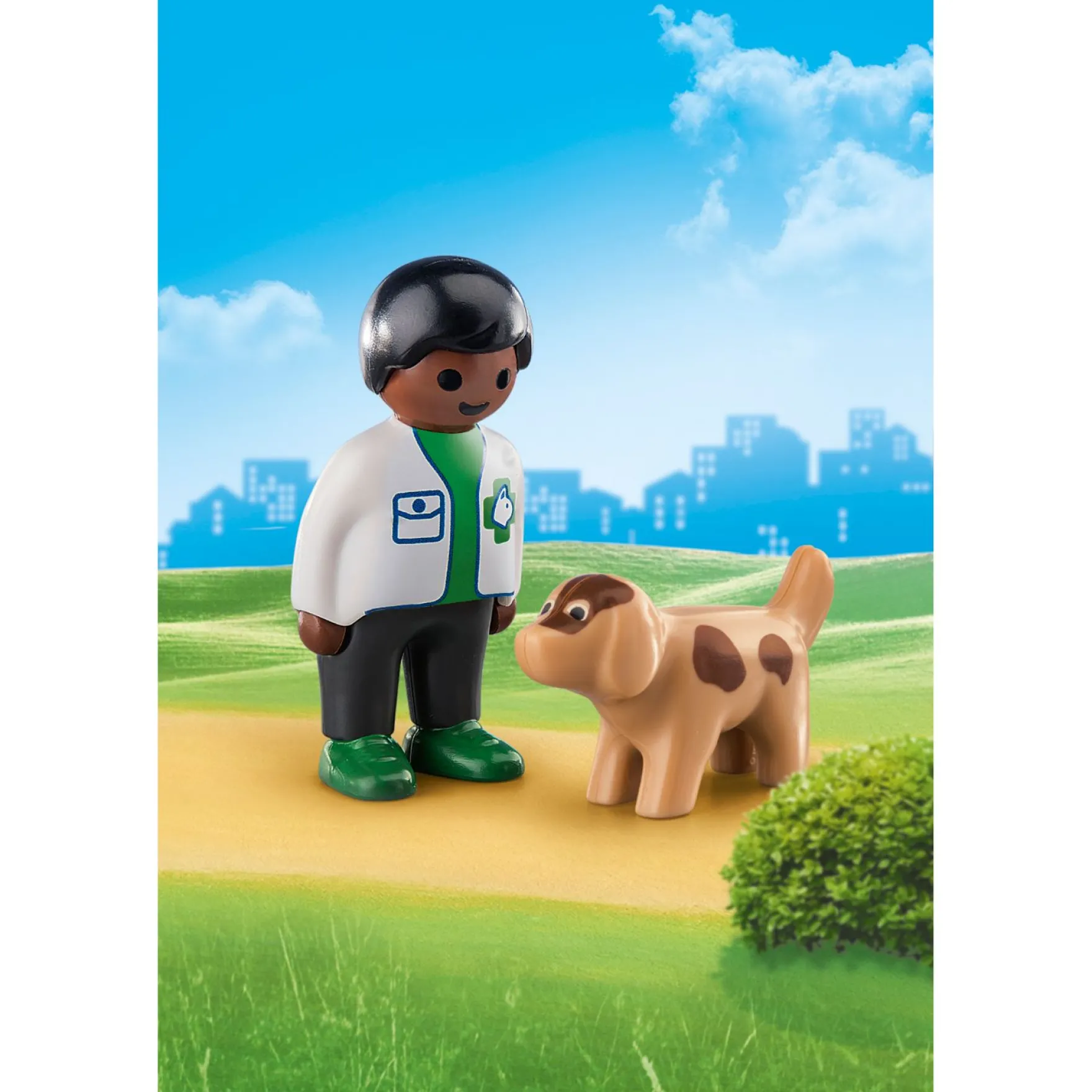 Playmobil 70407 123 Dierenarts Met Hond