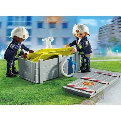 Playmobil 71465 Action Heroes Brandweerlieden Met  Luchtkussens
