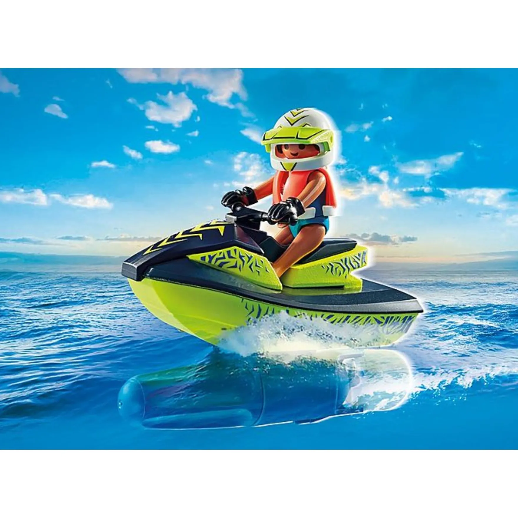 Playmobil 71464 Action Heroes Brandweerboot Met Waterscooter