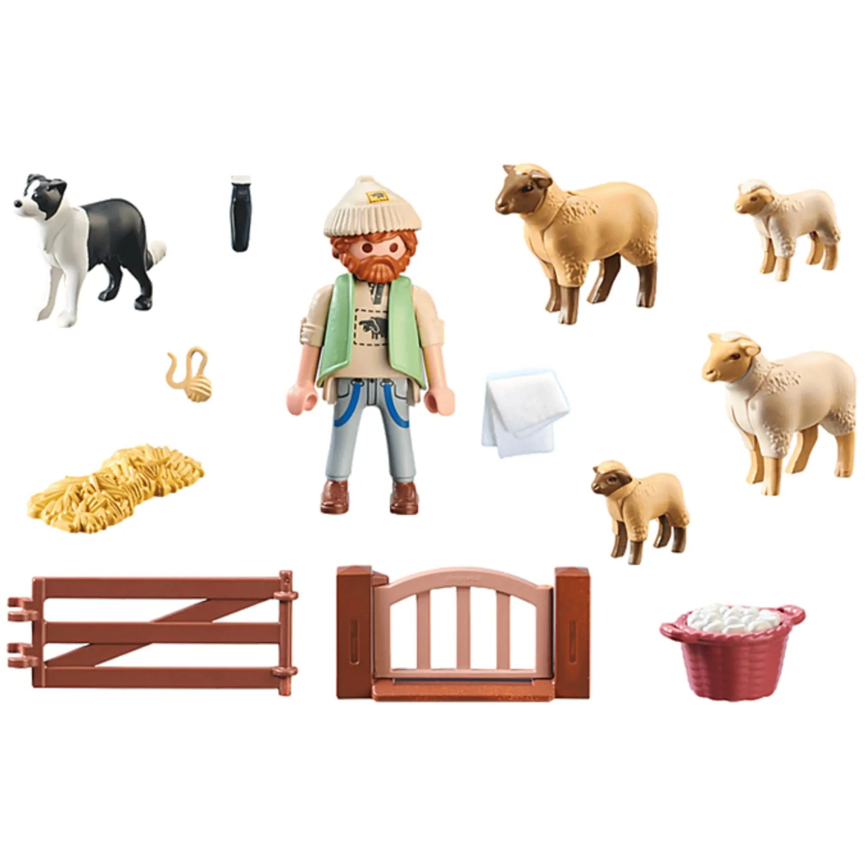 Playmobil 71444 Country Jonge Herder Met Schapen