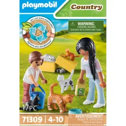 Playmobil 71309 Country Kattenfamilie