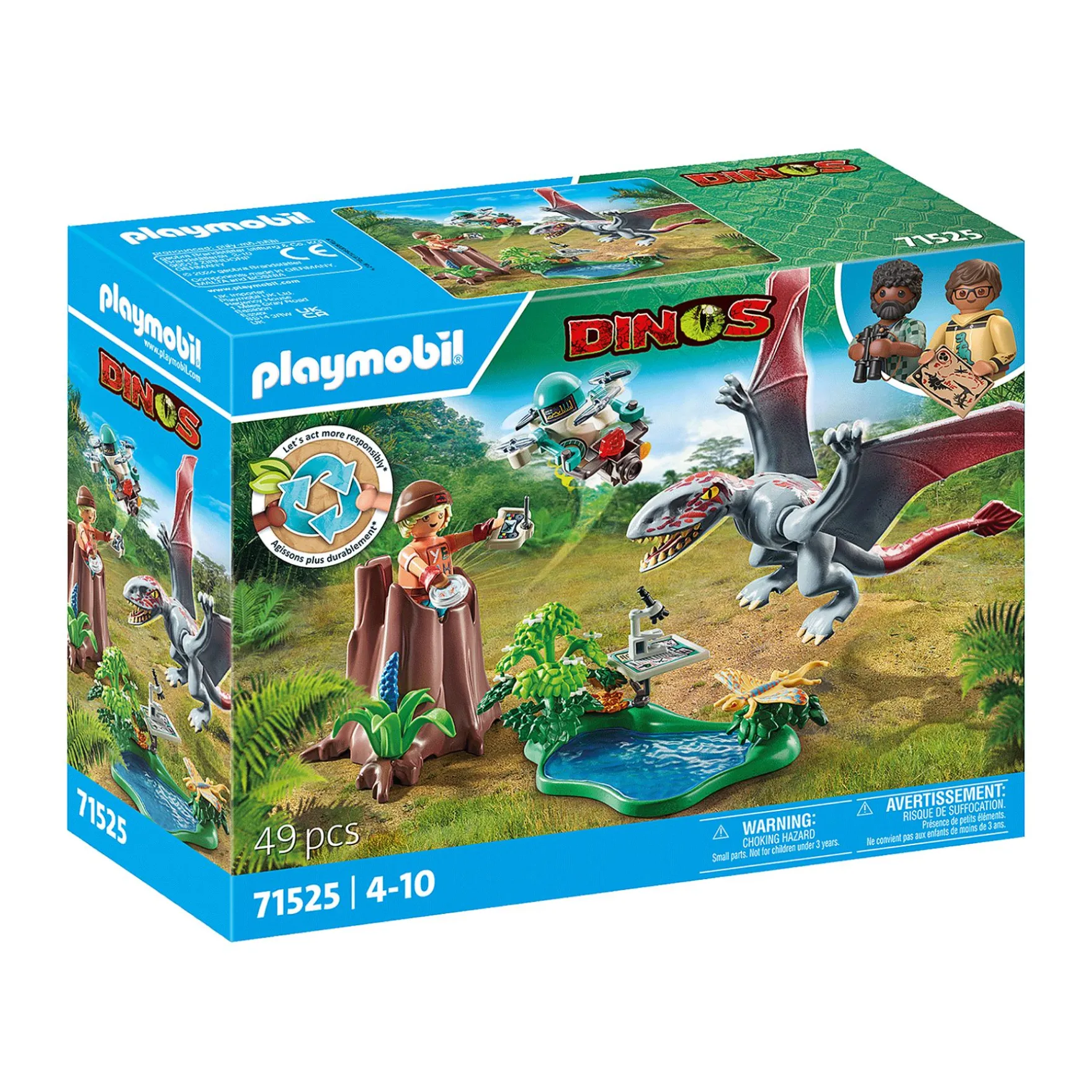 Playmobil 71525 Dinos Observatiepost Voor Dimorphodon