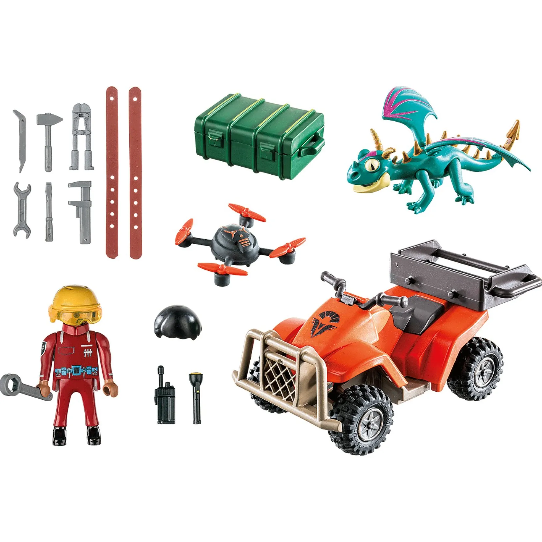 Playmobil 71085 Dragons Icaris Quad En Phil