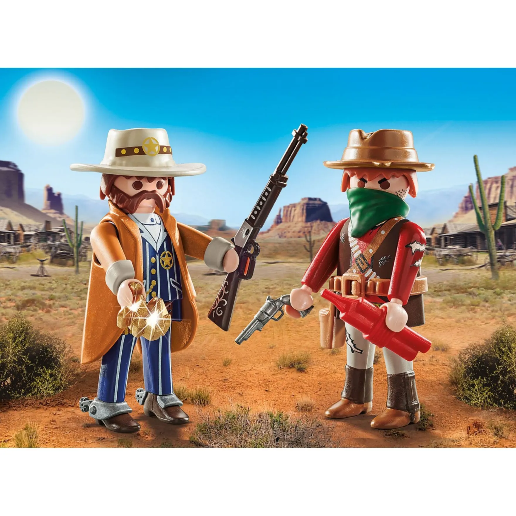 Playmobil 71508 Duopacks Bandieten En Sheriffs