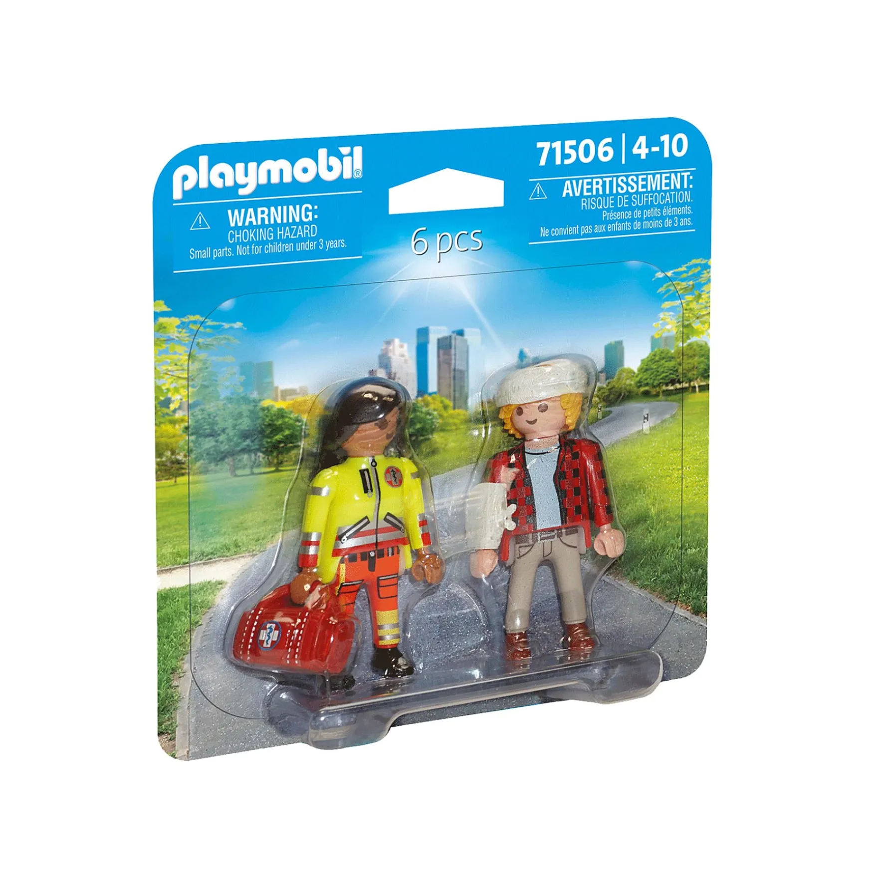 Playmobil 71506 Duopacks Paramedicus Met Patiënt