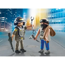 Playmobil 71505 Duopacks Tactische Politie-Eenheid en Bandiet