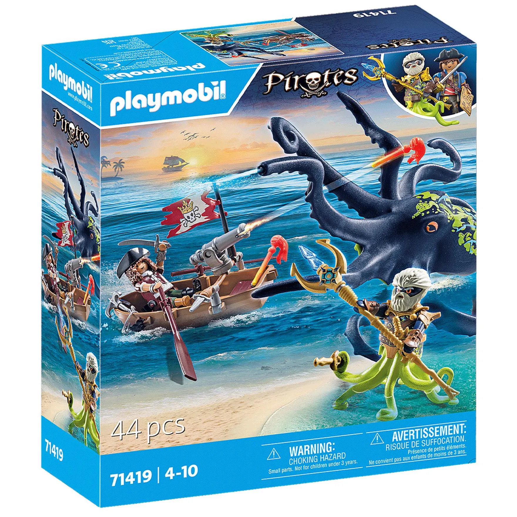 Playmobil 71419 Gevecht Reuzenoctopus