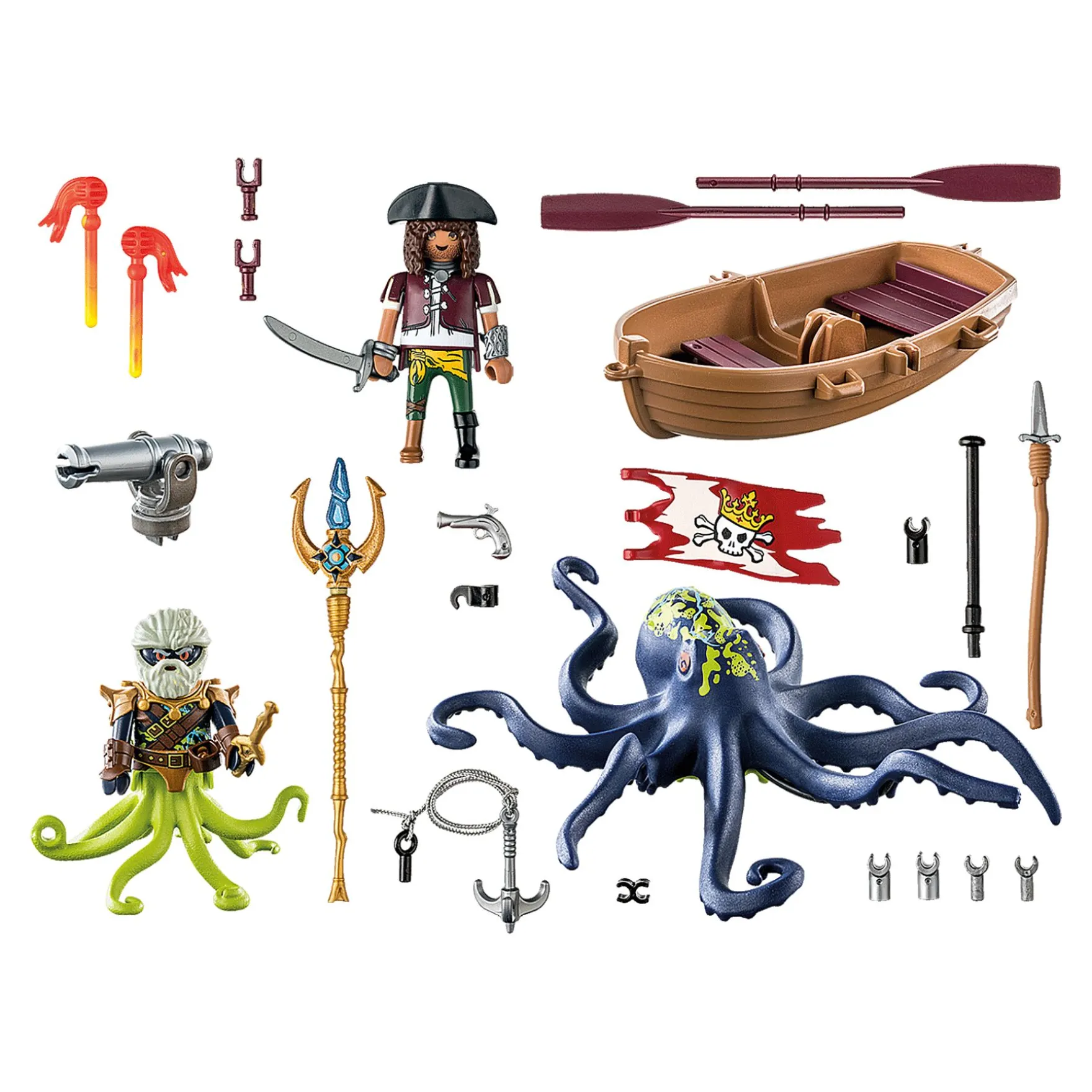 Playmobil 71419 Gevecht Reuzenoctopus
