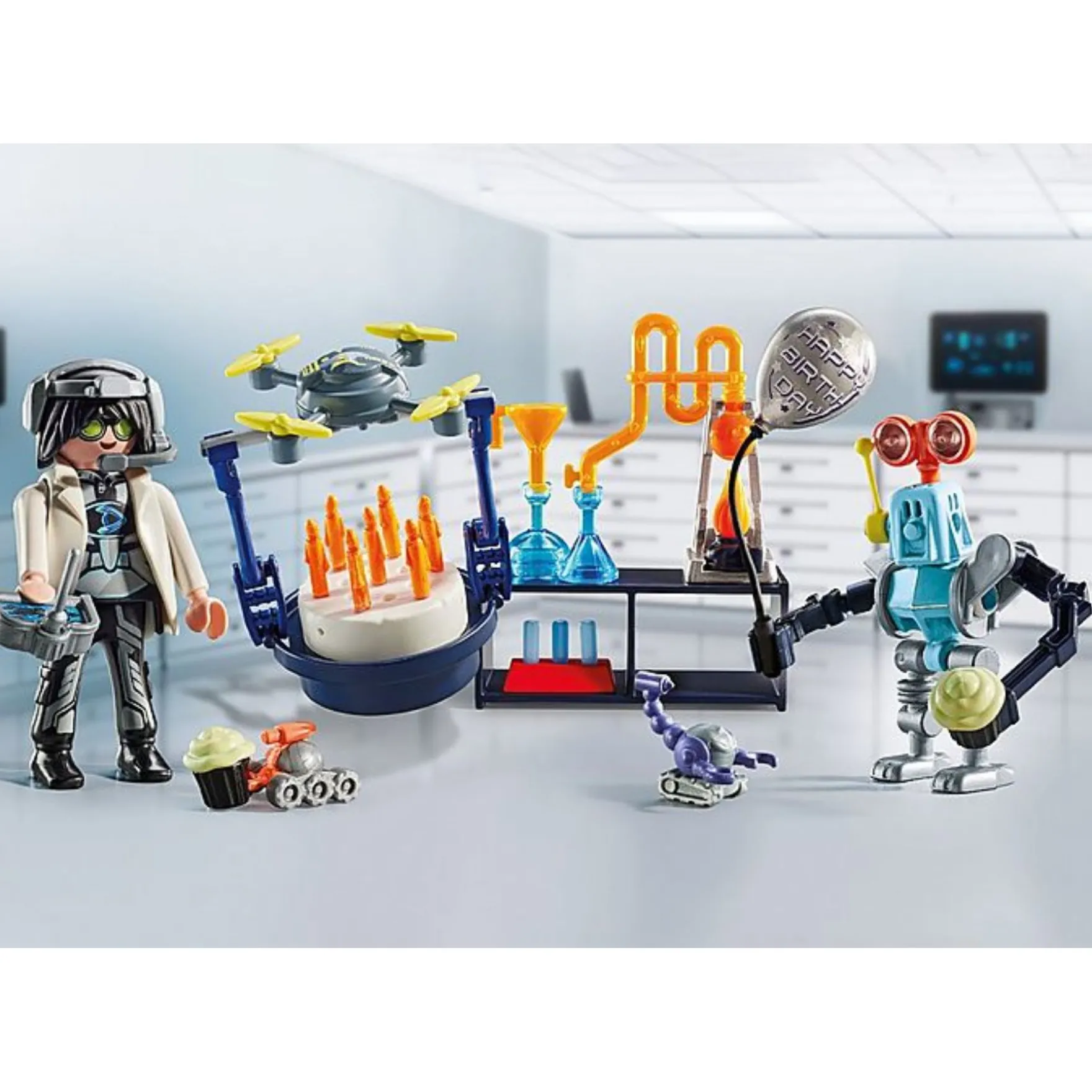 Playmobil 71450 Gift Set Onderzoekers Met Robots