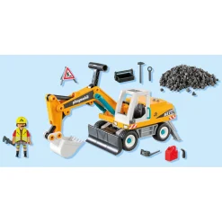Playmobil 71749 grote graafmachine