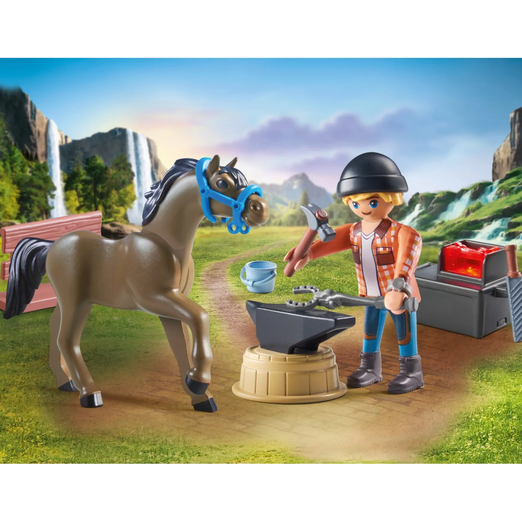 Playmobil 71357 Horses Hoefsmid
