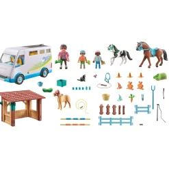 Playmobil 71493 Horses Of Waterfall Mobiele Manege