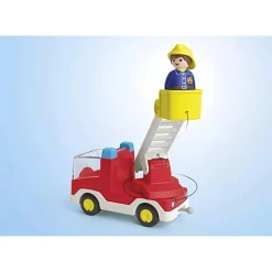 PlayMobil 71683 Junior Brandweerwagen Met Ladder