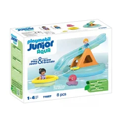 PlayMobil 71687 Junior Zwemeiland met Waterglijbaan
