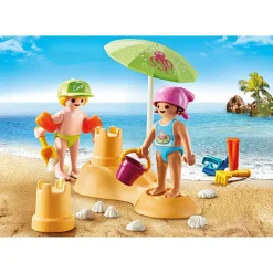PlayMobil 71581 Kinderen met zandkasteel