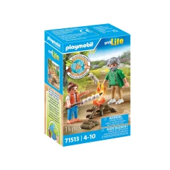 Playmobil 71513 My Life Kampvuur Met Marshmallows