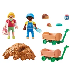 Playmobil 71512 My Life Zorgen Voor De Egelfamilie