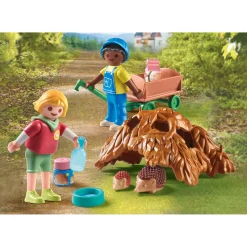 Playmobil 71512 My Life Zorgen Voor De Egelfamilie