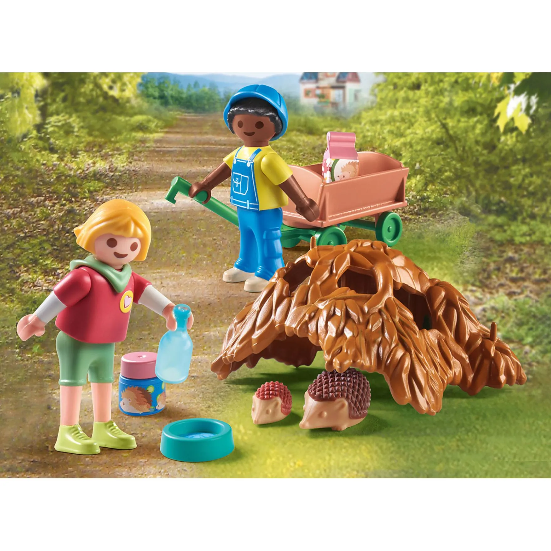Playmobil 71512 My Life Zorgen Voor De Egelfamilie