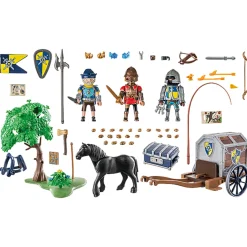 Playmobil 71484 Novelmore Overval Op  Transportwagen
