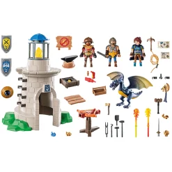 Playmobil 71483 Novelmore Riddertoren Met Smid En  Draak