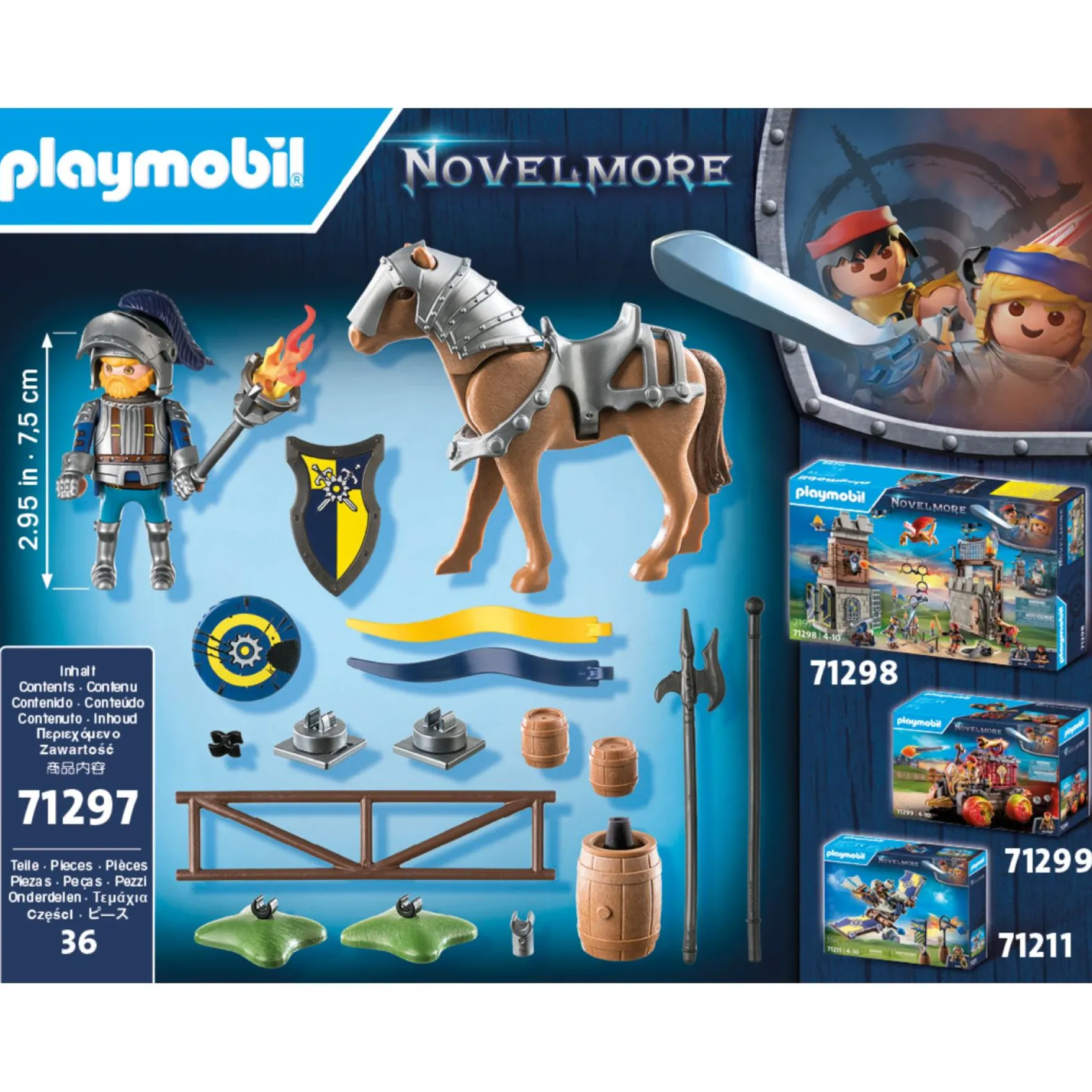 Playmobil 71297 Novelmore Training Terrein