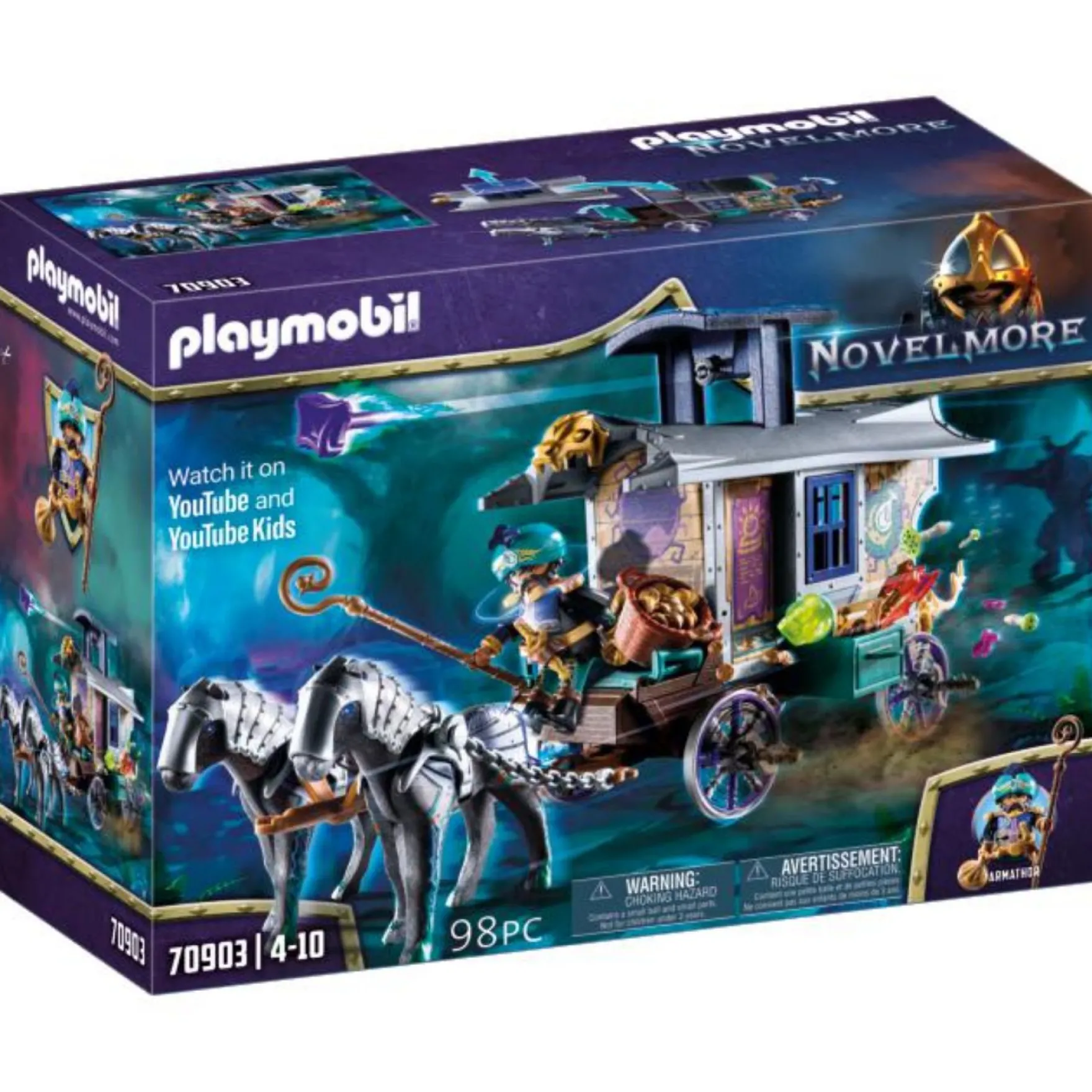 Playmobil 70903 Novelmore Violet Vale Handelskoets